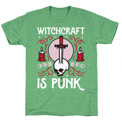 Witchcraft is Punk Unisex Triblend Tee