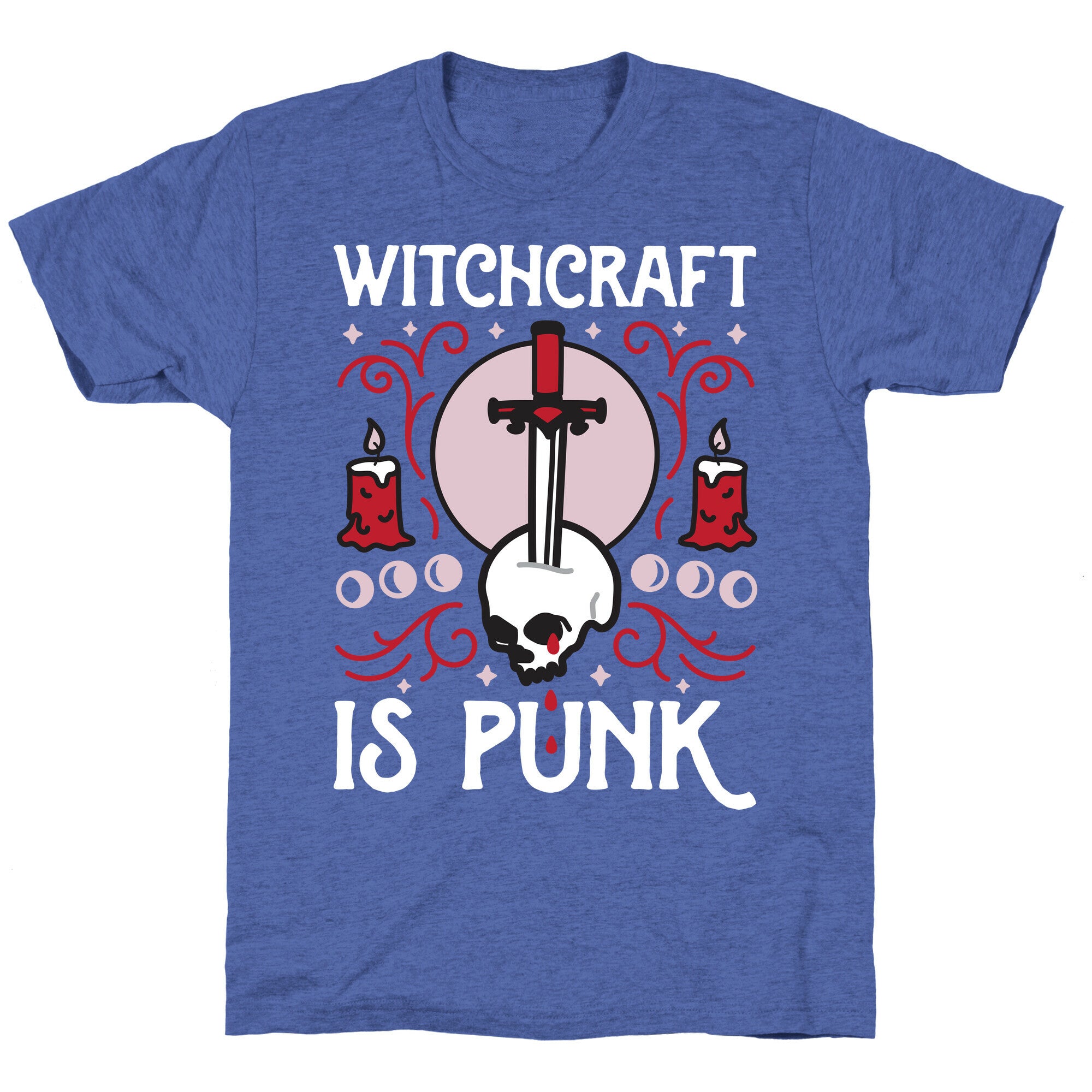 Witchcraft is Punk Unisex Triblend Tee