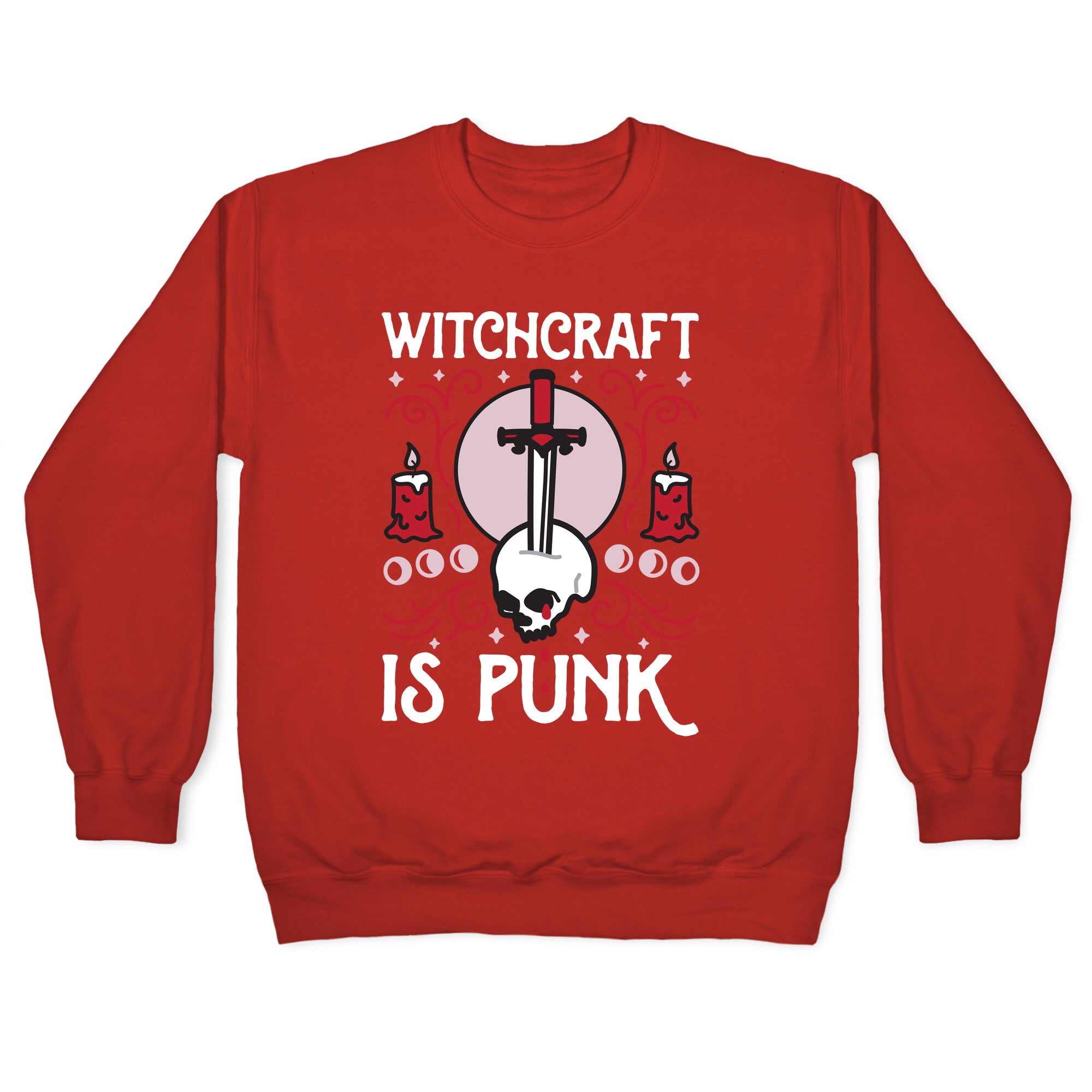 Witchcraft is Punk Crewneck Sweatshirt