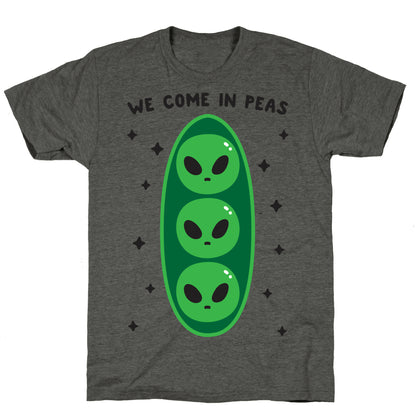We Come In Peas Unisex Triblend Tee