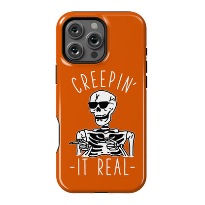 Creepin' It Real Skeleton  Phone Case
