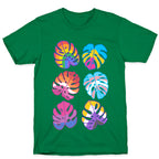 Pride Monstera Pattern T-Shirt