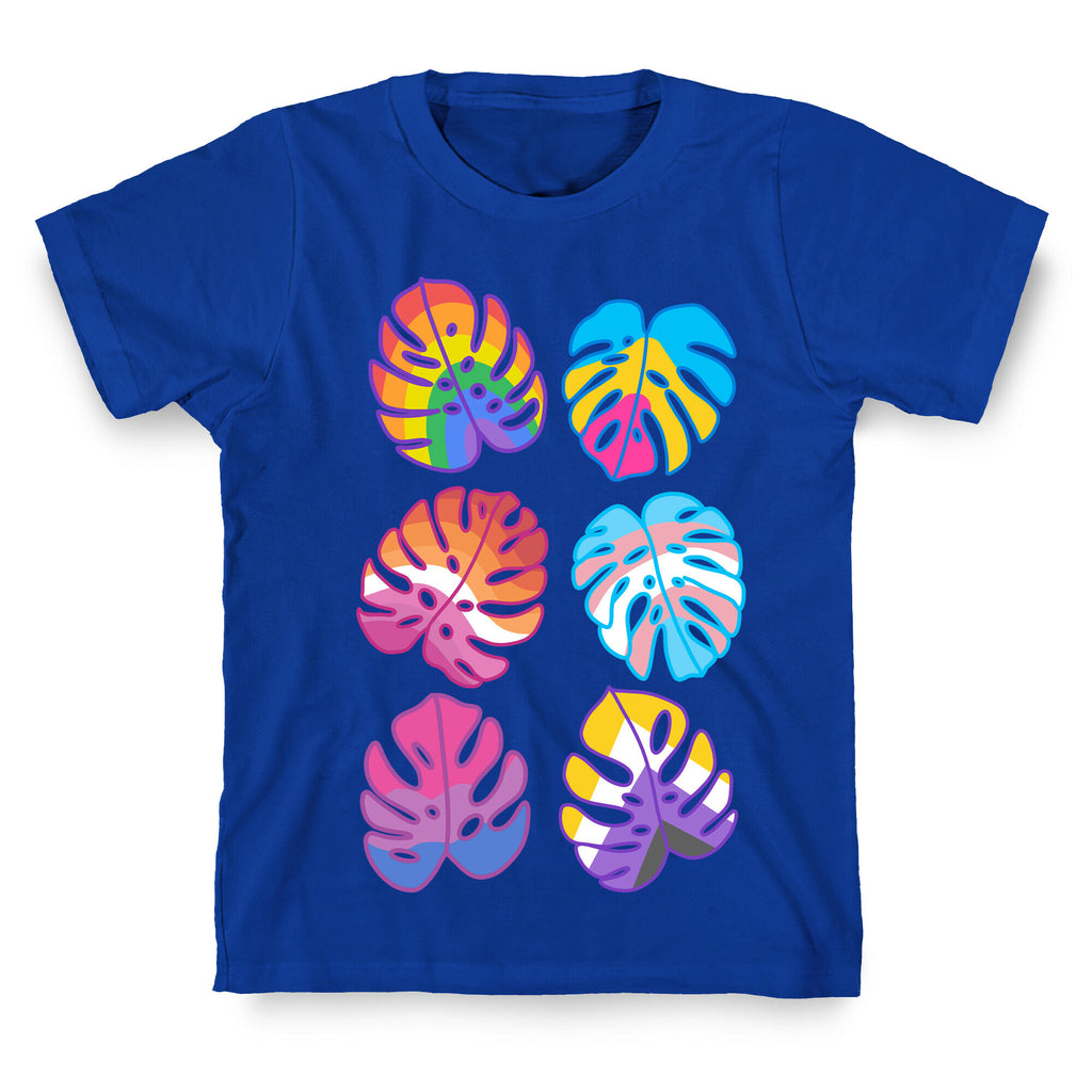 Pride Monstera Pattern T-Shirt
