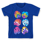 Pride Monstera Pattern T-Shirt