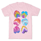 Pride Monstera Pattern T-Shirt