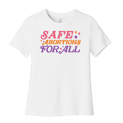 Safe Abortions For All Women's Cotton Tee