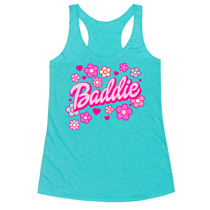 Baddie Barbie Parody Racerback Tank
