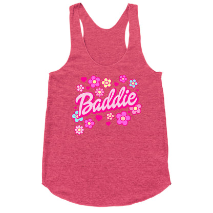 Baddie Barbie Parody Racerback Tank