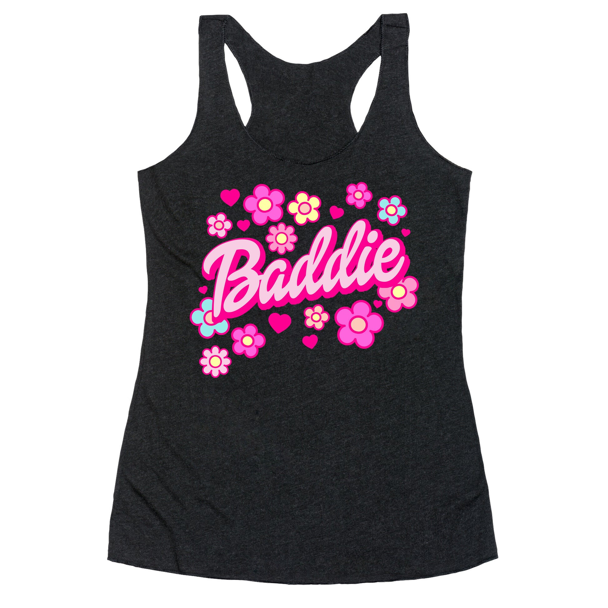 Baddie Barbie Parody Racerback Tank