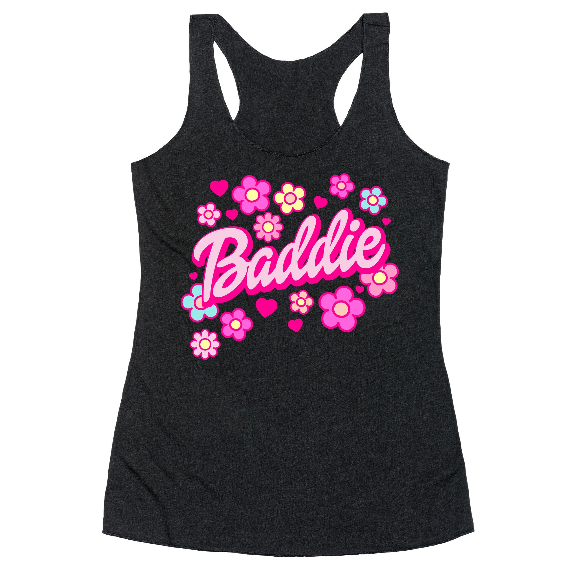 Baddie Barbie Parody Racerback Tank