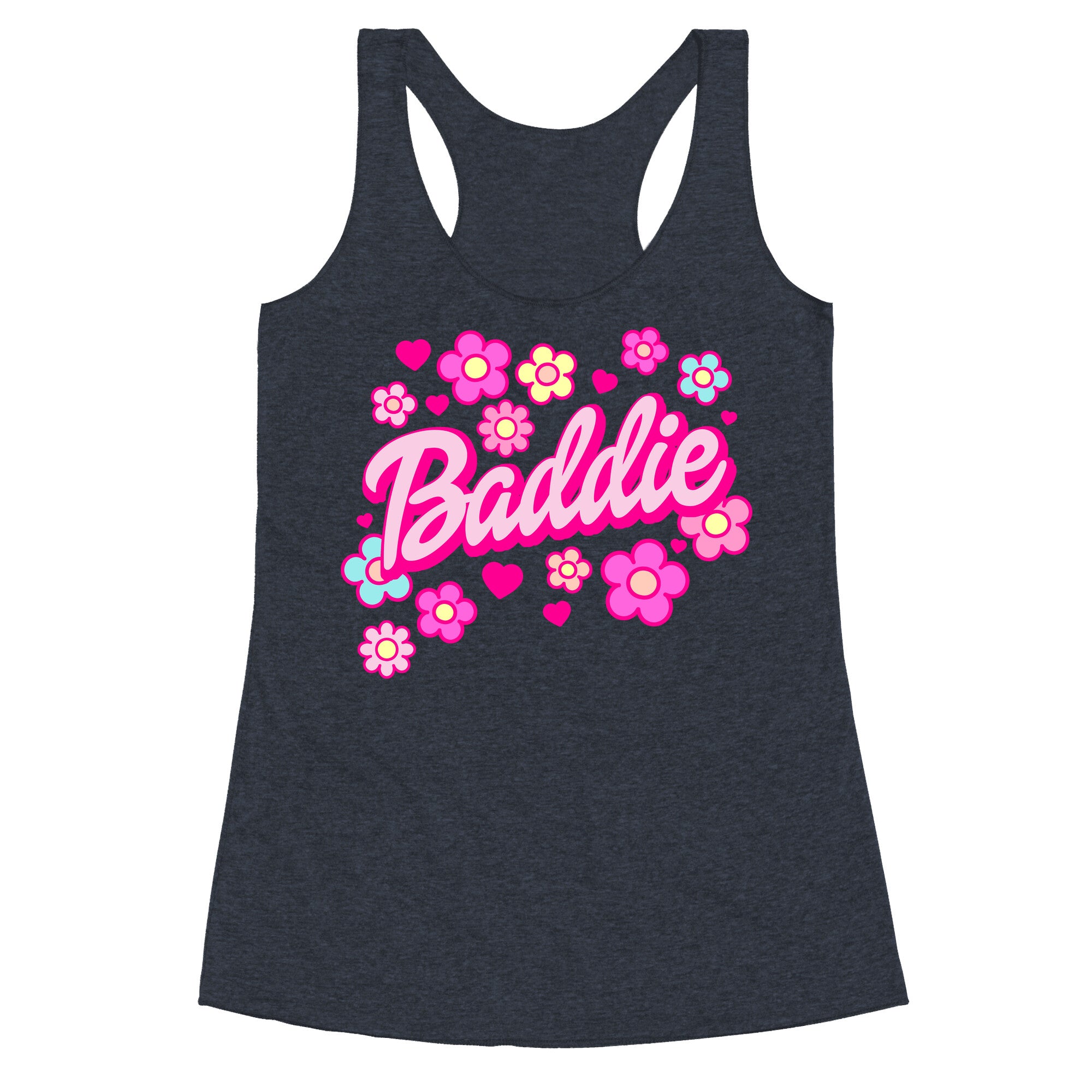 Baddie Barbie Parody Racerback Tank