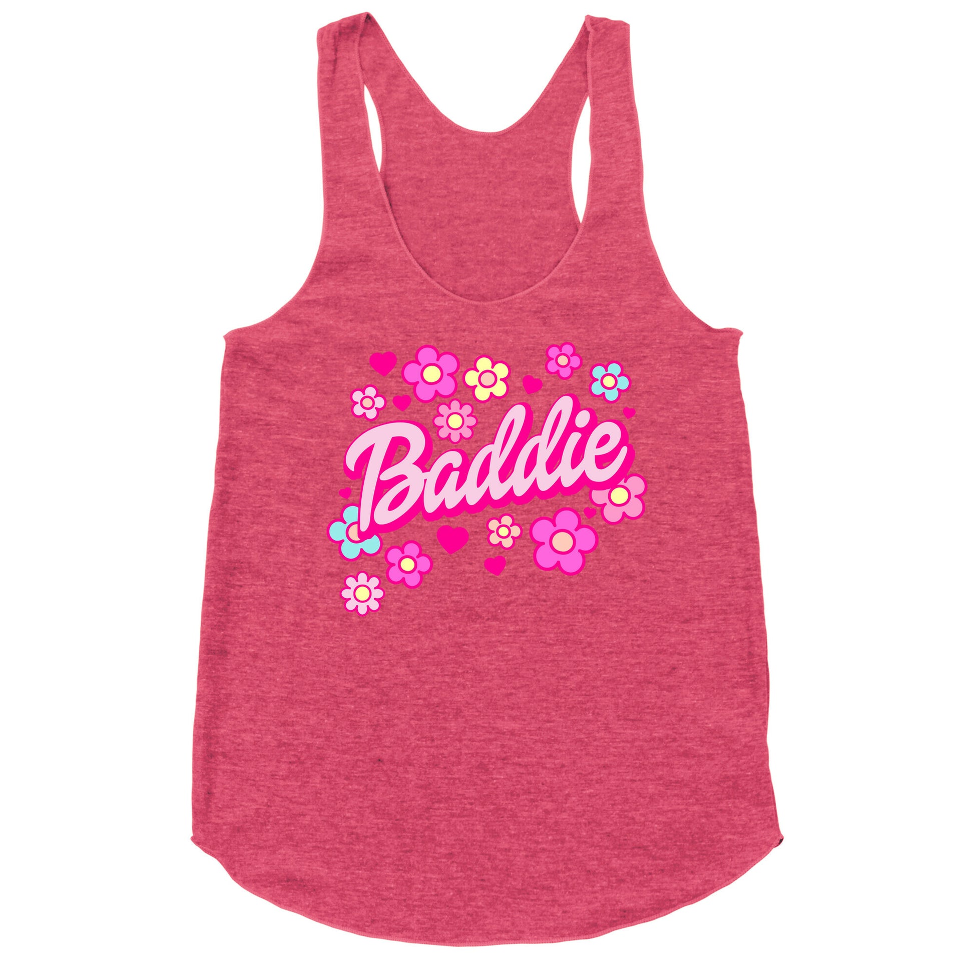 Baddie Barbie Parody Racerback Tank
