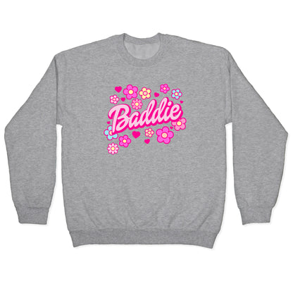 Baddie Barbie Parody Crewneck Sweatshirt