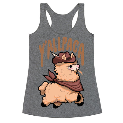 Y'allpaca Racerback Tank