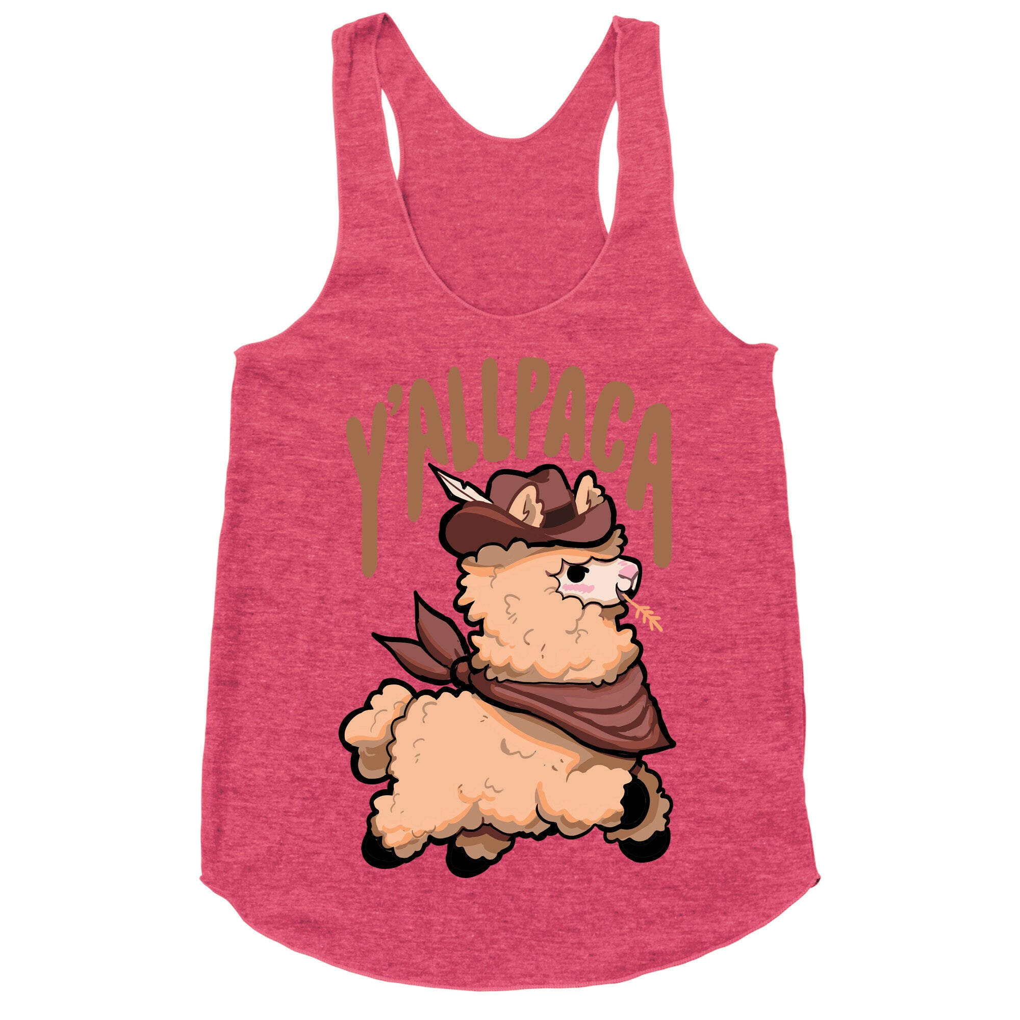 Y'allpaca Racerback Tank