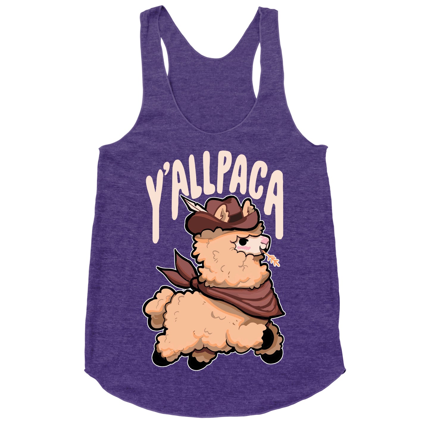 Y'allpaca Racerback Tank