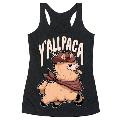 Y'allpaca Racerback Tank
