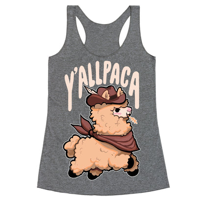 Y'allpaca Racerback Tank