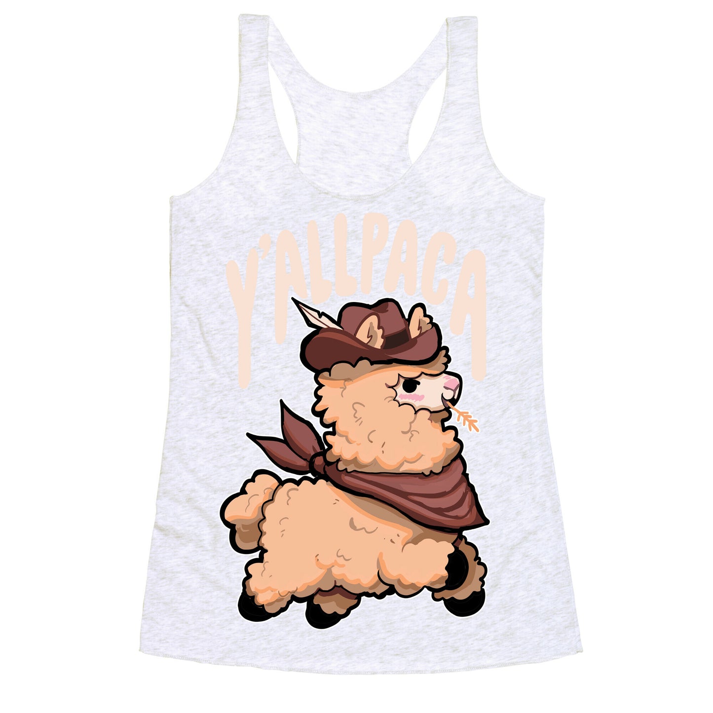 Y'allpaca Racerback Tank