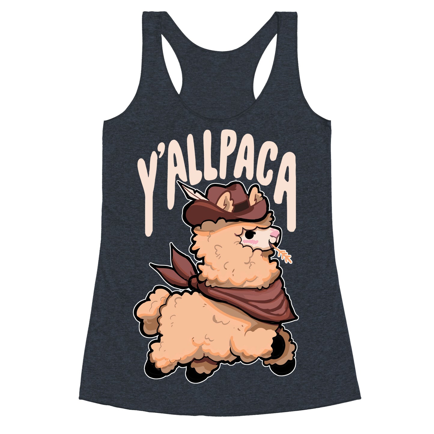 Y'allpaca Racerback Tank