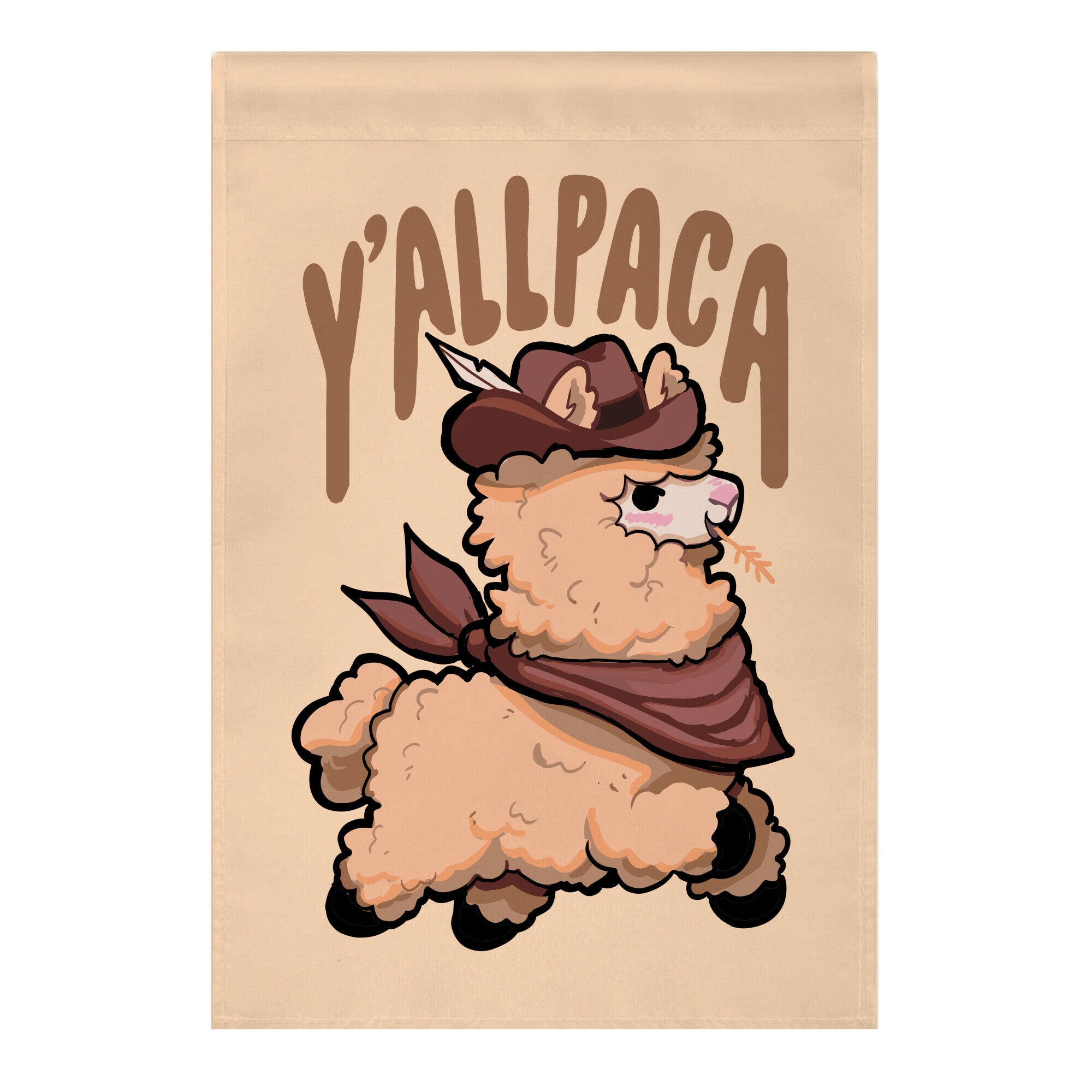 Y'allpaca Garden Flag
