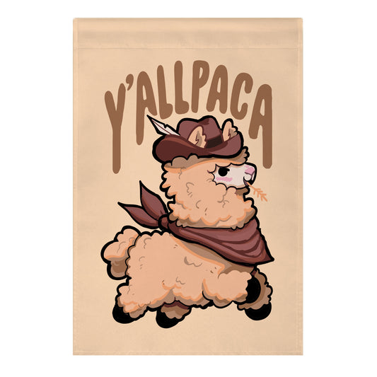 Y'allpaca Garden Flag