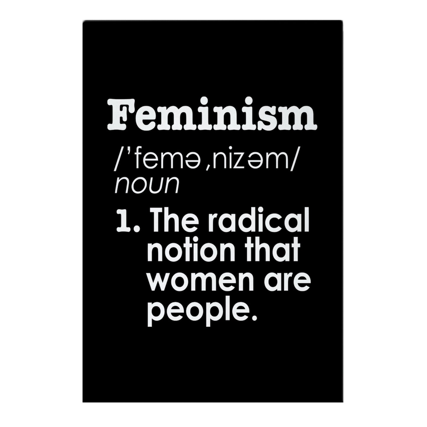 Feminism Definition Garden Flag