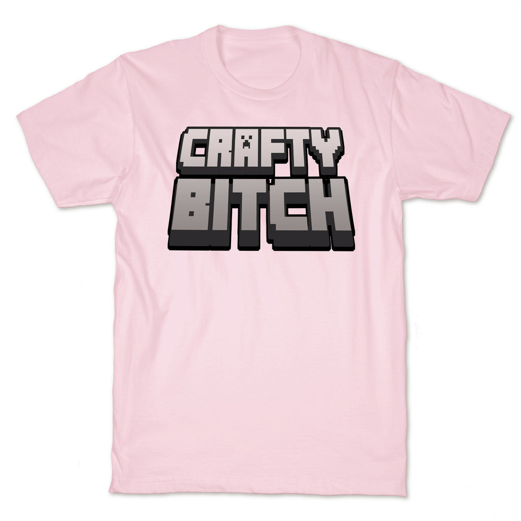Crafty Bitch Minecraft Parody T-Shirt