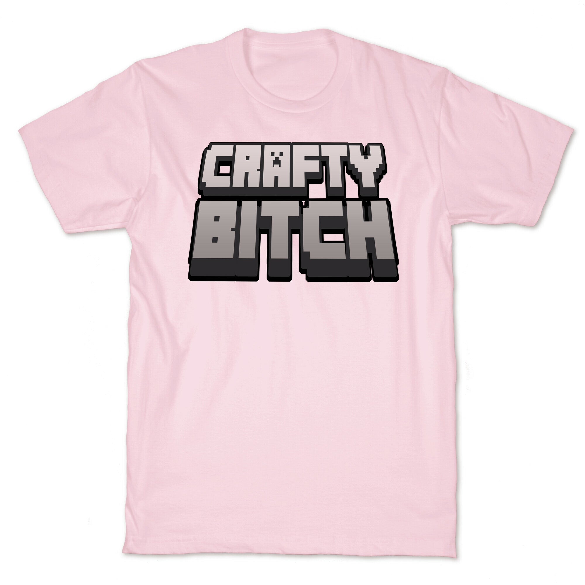 Crafty Bitch Minecraft Parody T-Shirt
