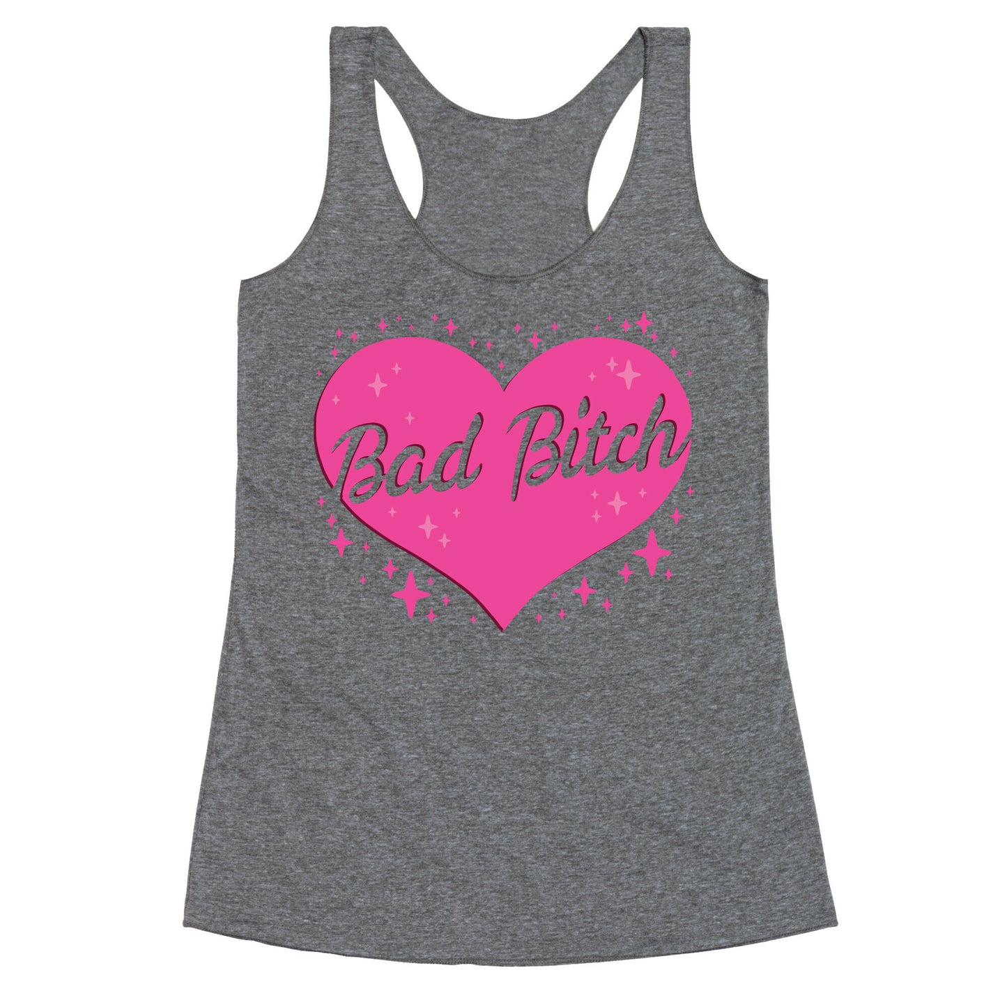 Bad Bitch Barbie Parody Racerback Tank