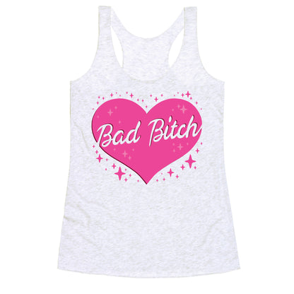 Bad Bitch Barbie Parody Racerback Tank