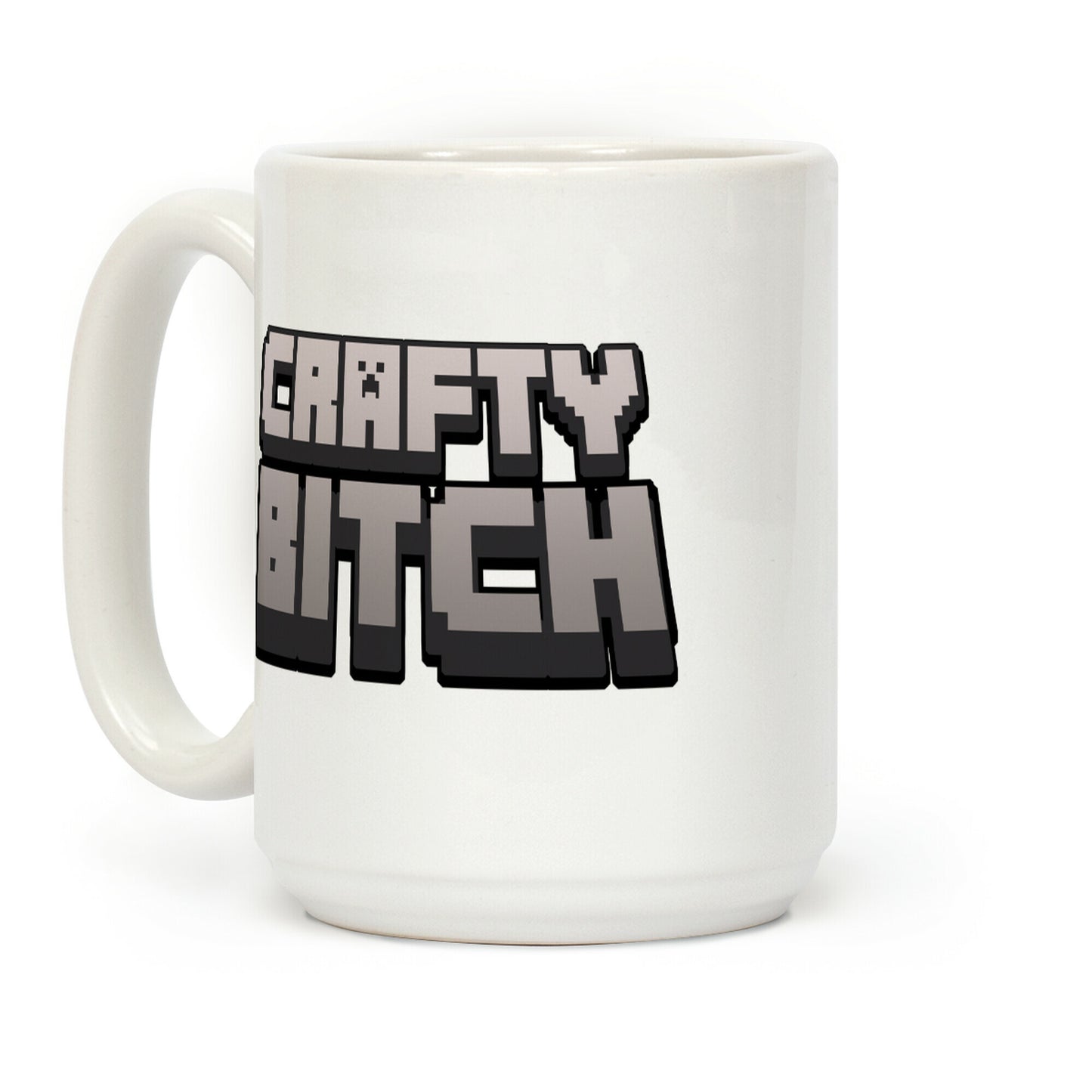 Crafty Bitch Minecraft Parody Coffee Mug