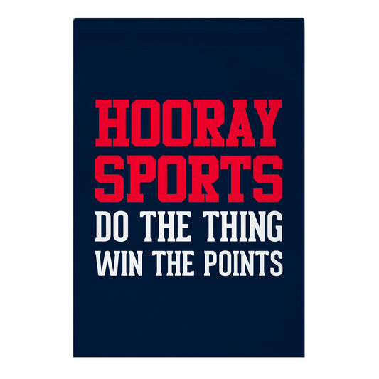 Hooray Sports Garden Flag