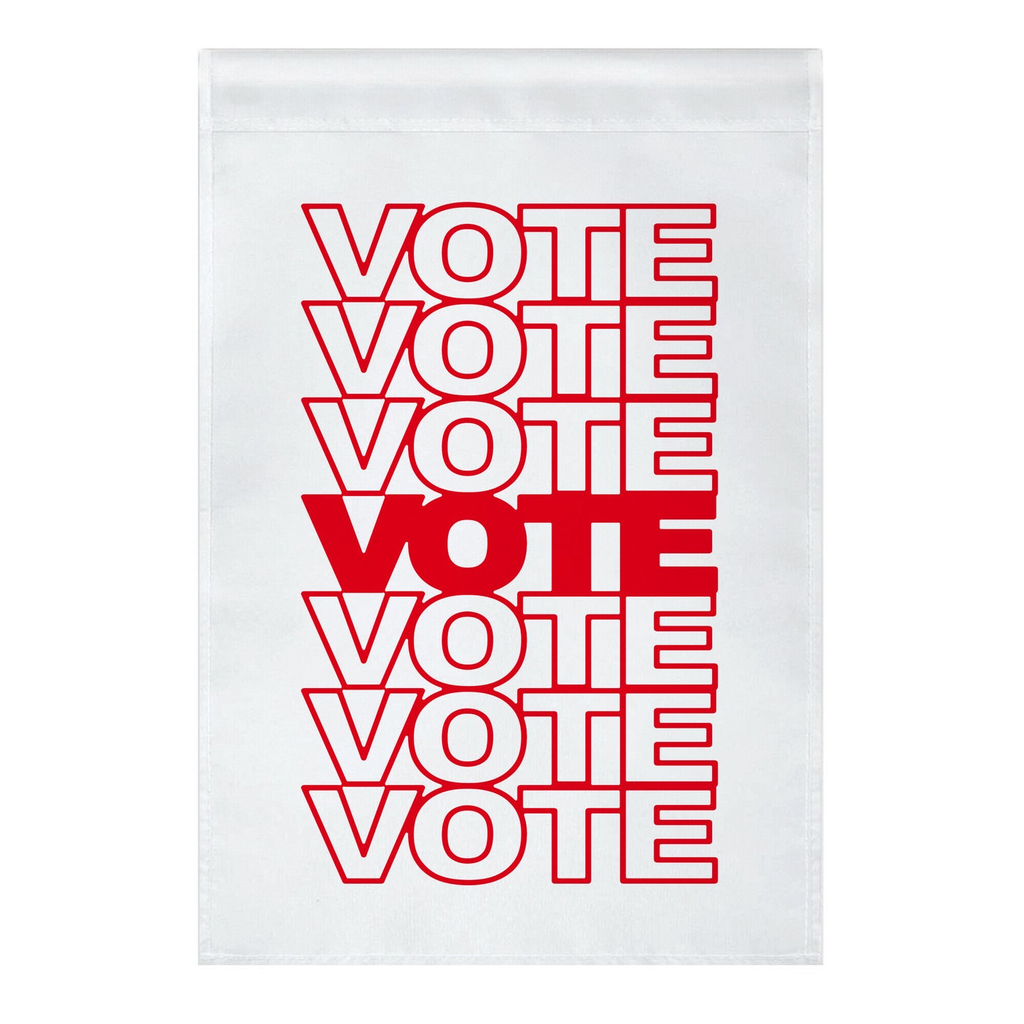 Vote Vote Vote Garden Flag