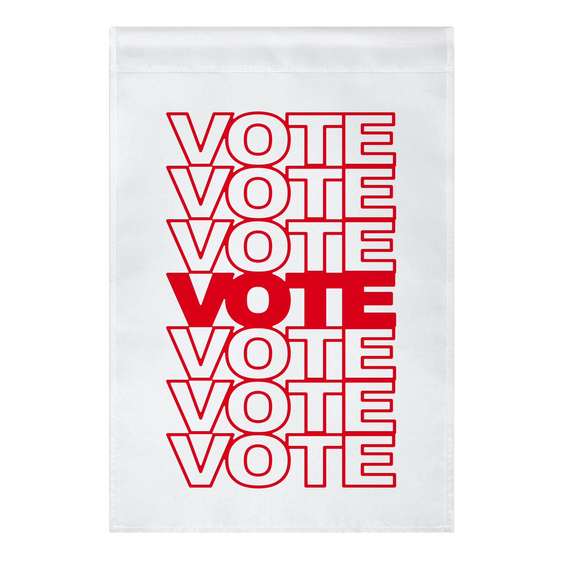 Vote Vote Vote Garden Flag