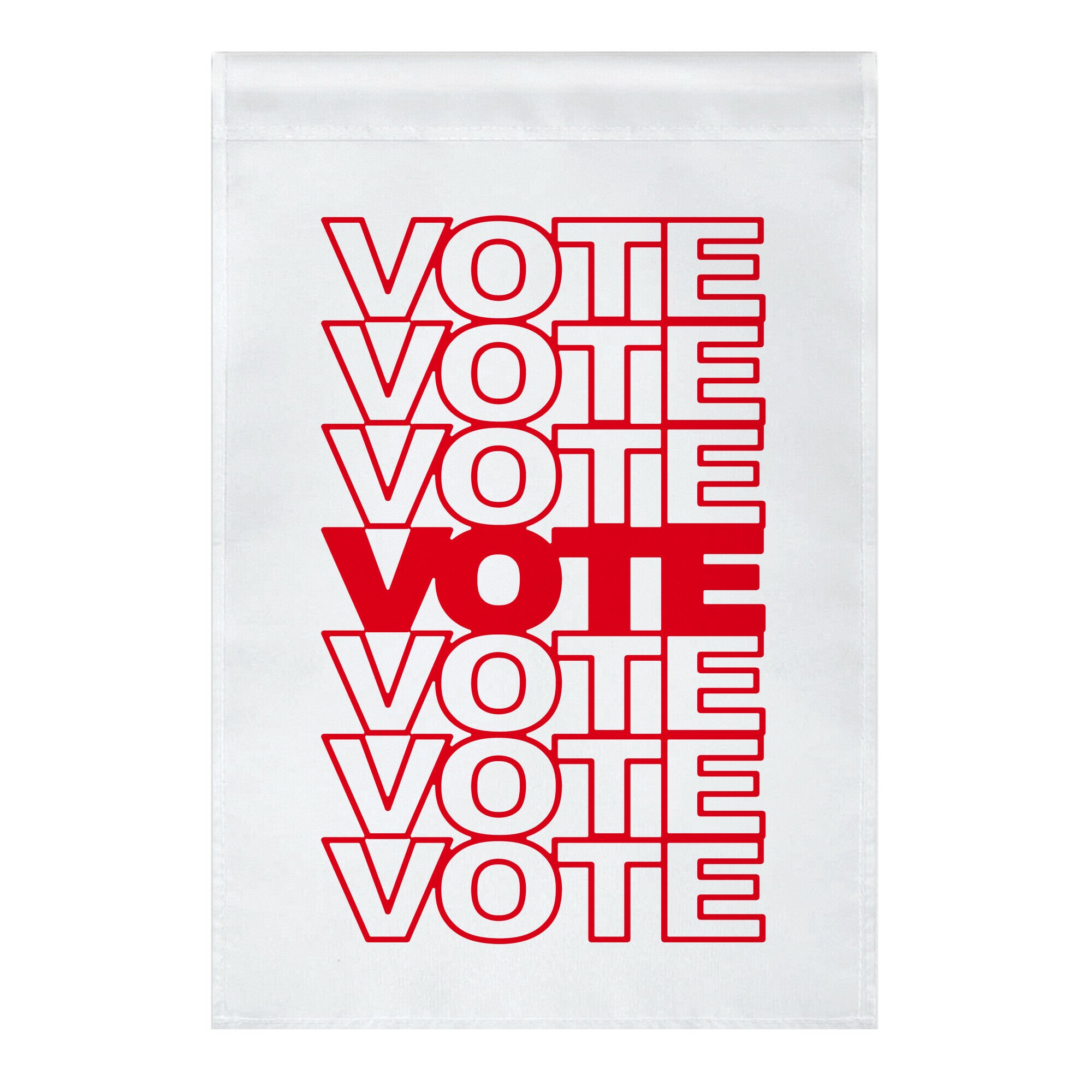 Vote Vote Vote Garden Flag