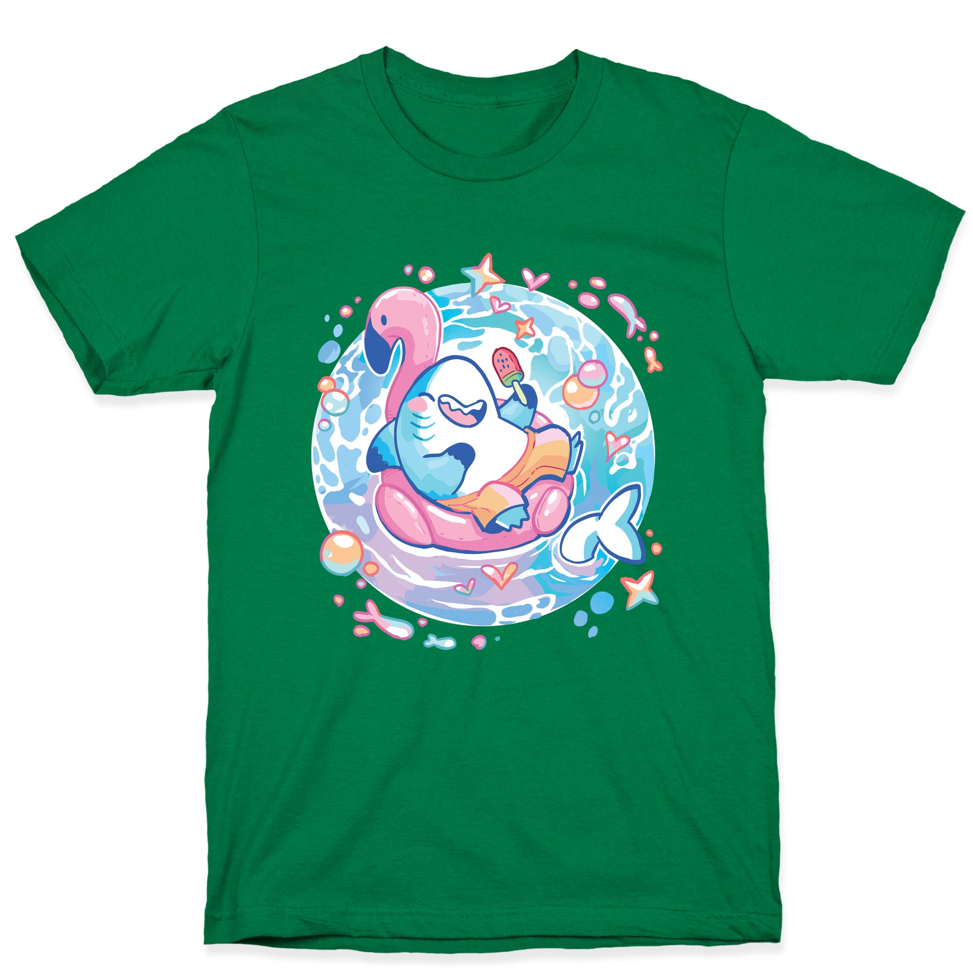 Kawaii Summer Shark T-Shirt