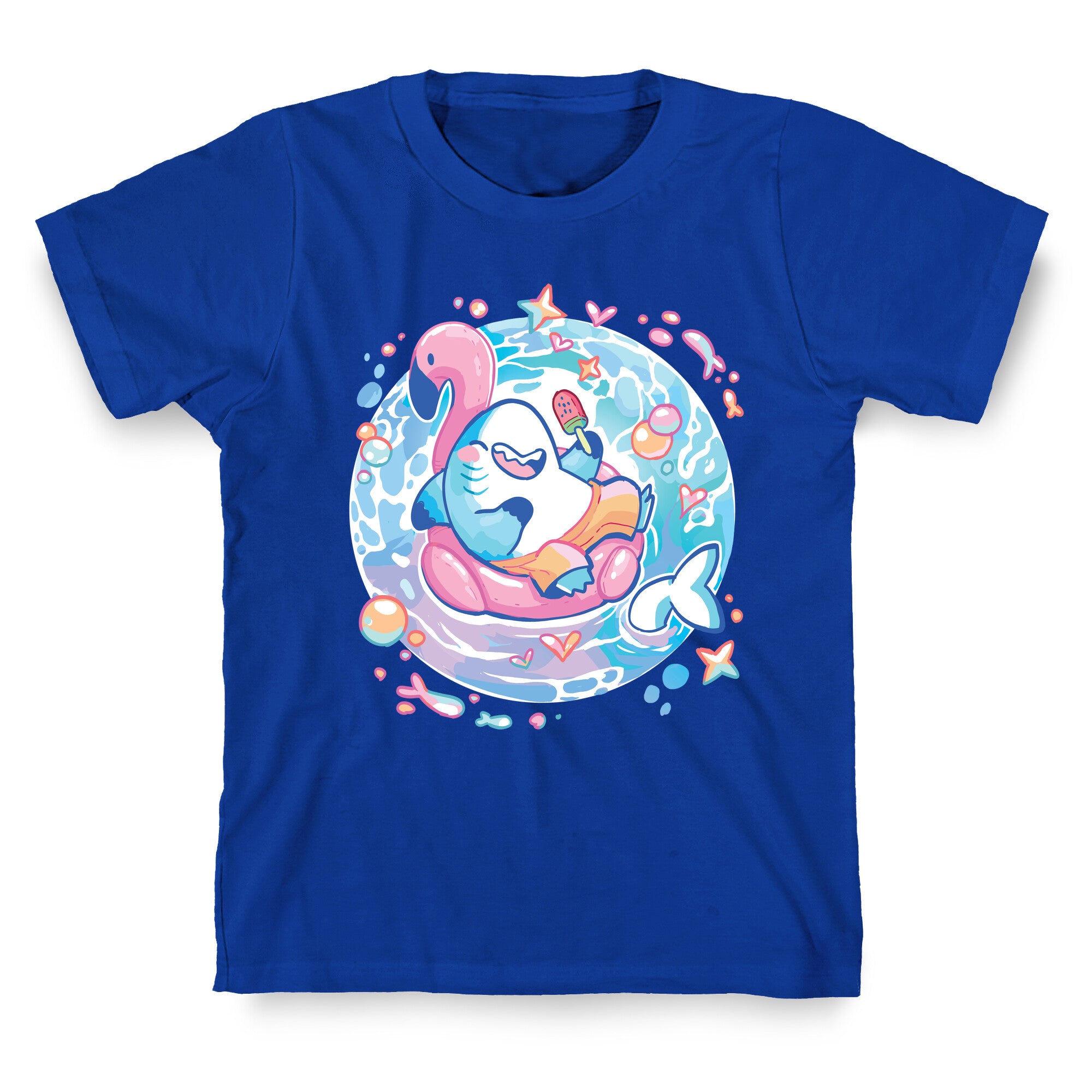 Kawaii Summer Shark T-Shirt