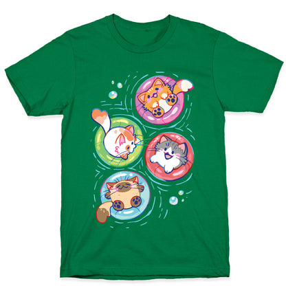 Pool Party Cats T-Shirt