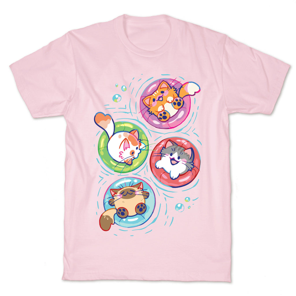 Pool Party Cats T-Shirt