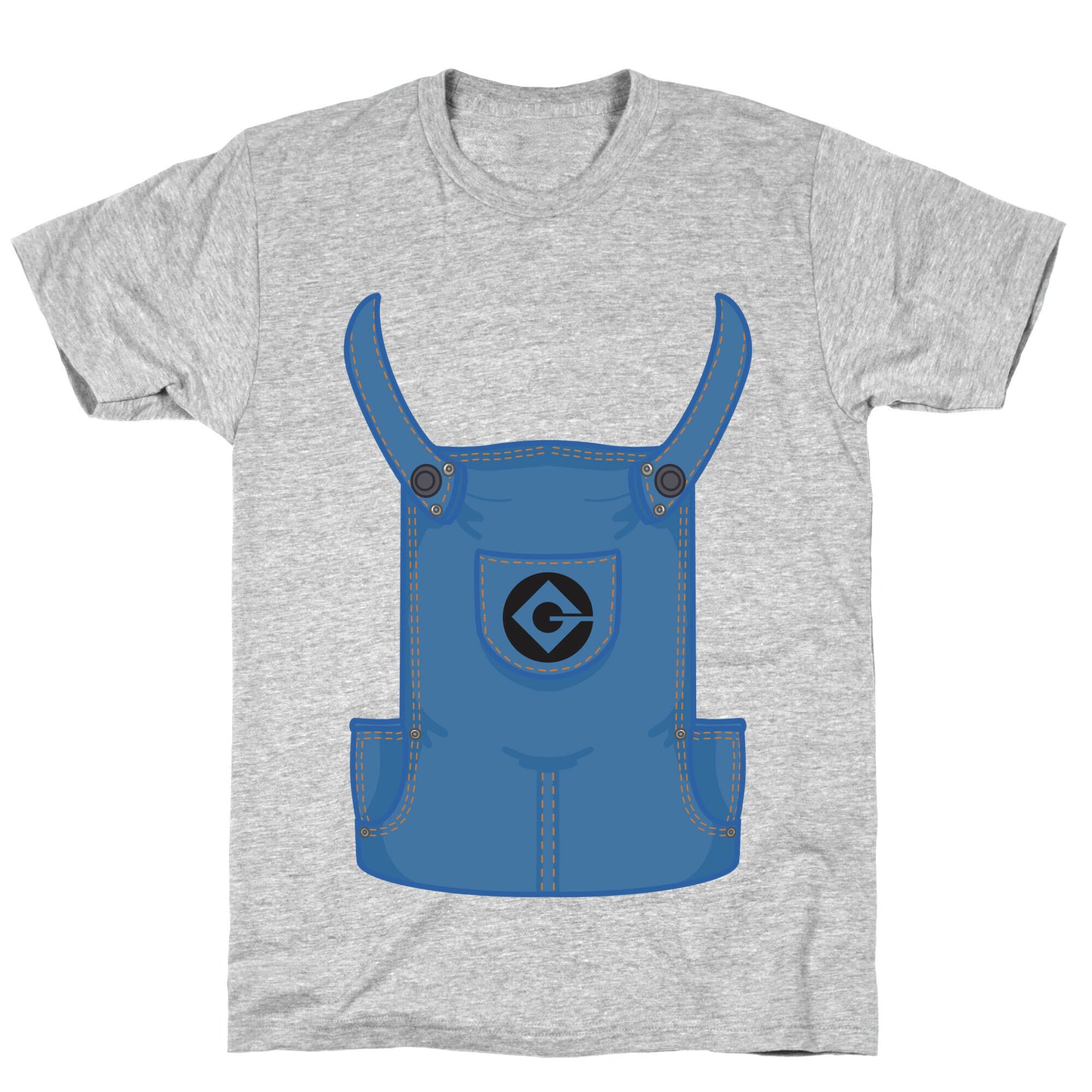 Minion Overalls Costume  T-Shirt