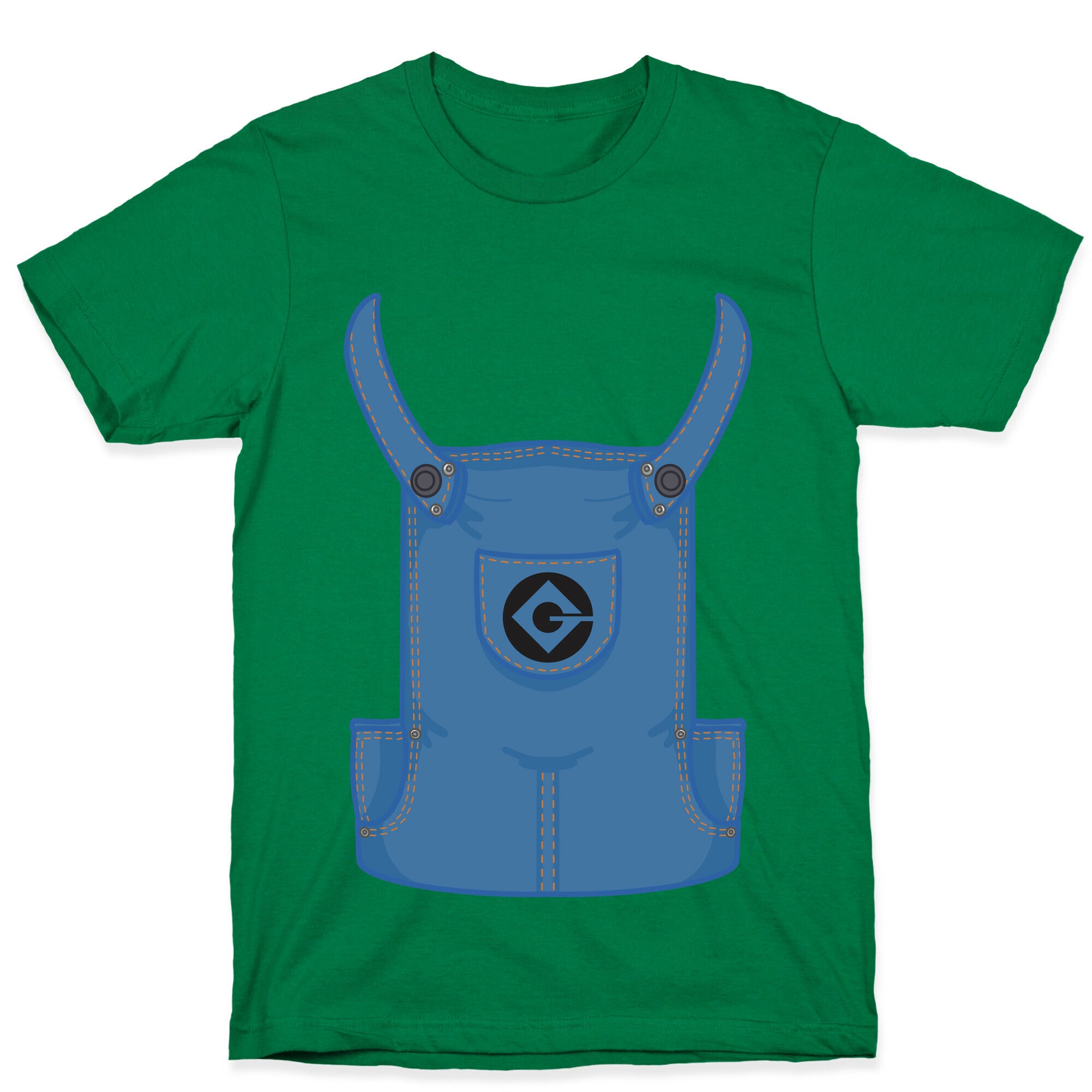 Minion Overalls Costume  T-Shirt