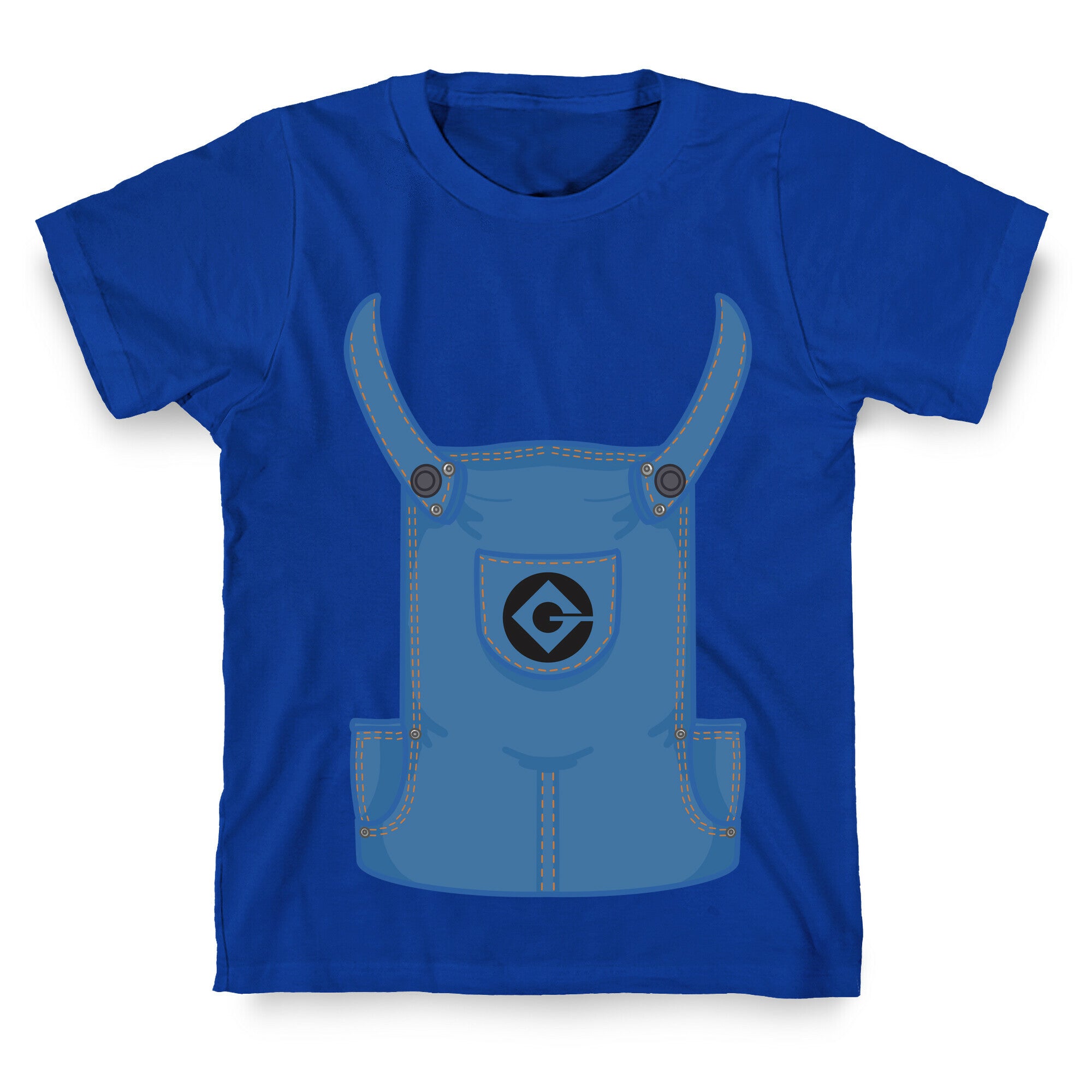 Minion Overalls Costume  T-Shirt