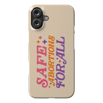 Safe Abortions For All Phone Case