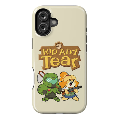 Rip And Tear Phone Case