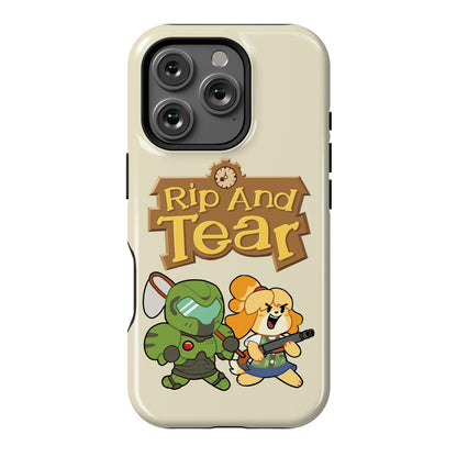 Rip And Tear Phone Case