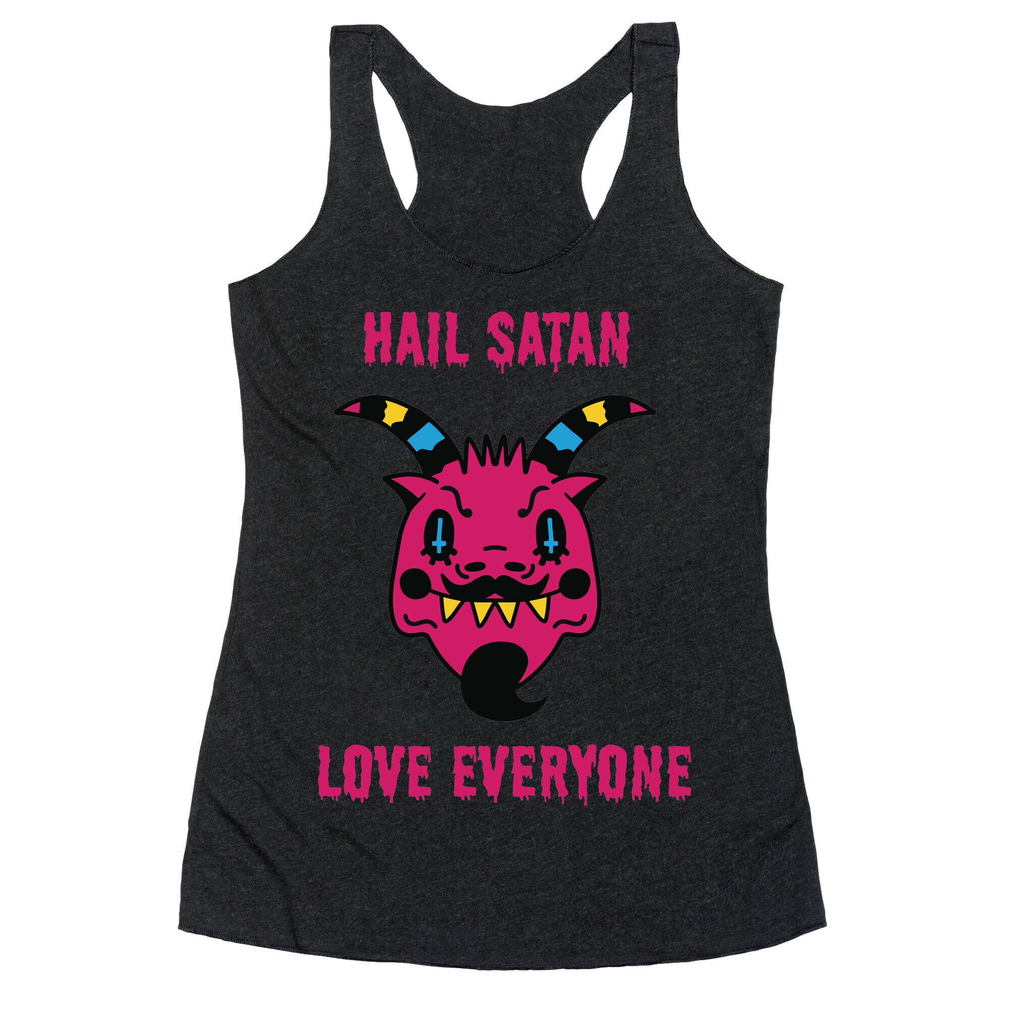 Pansexual Satan Racerback Tank