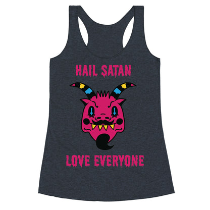 Pansexual Satan Racerback Tank