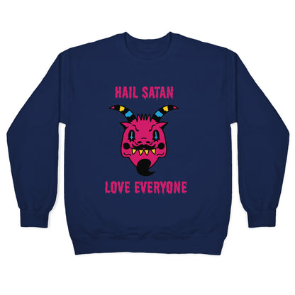 Pansexual Satan Crewneck Sweatshirt