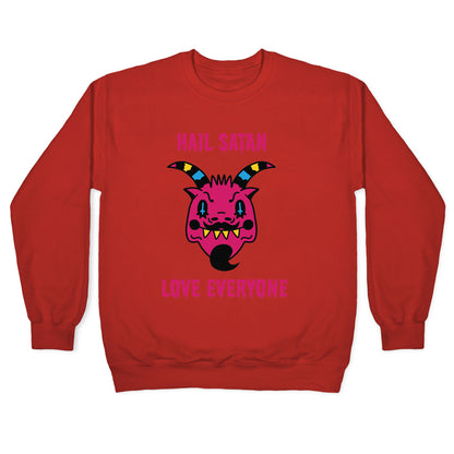 Pansexual Satan Crewneck Sweatshirt